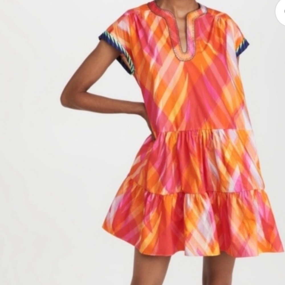 Saloni Sunset Short Dress, Size 6